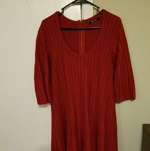 Red Nic and Zoe dress